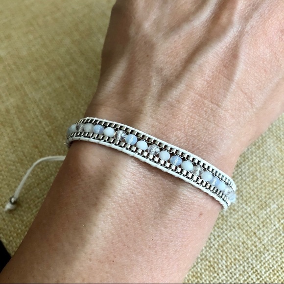 ⭐️ 5 for $25 Bohemian Weave Rope Crystal Bracelet - Picture 3 of 4